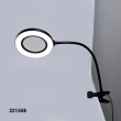 Лупа гибкая с прищепкой и LED-подсветкой с питанием от сети 22155B