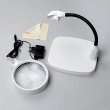 Flexible Desktop Magnifier with LED Lighting and Mains Power NO.7764