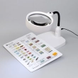 Лупа настольная гибкая с LED-подсветкой и питанием от сети NO.7764