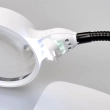Лупа настольная гибкая с LED-подсветкой и питанием от сети NO.7764
