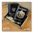 Set of covers: military ID and passport
