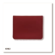Красный базовый кожаный картхолдер