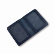 Синий базовый кожаный картхолдер