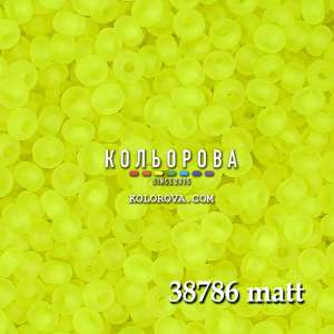 Preciosa 38786 матовий 10/0