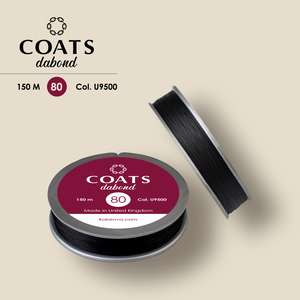 Нитка COATS Dabond 80 U9500 150 м