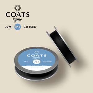 Нитка COATS Numo 061 U9500 75 м