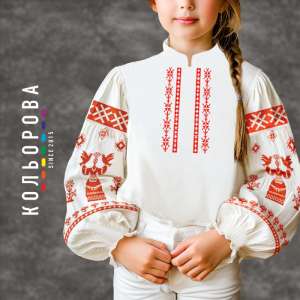Сорочки в стиле Этно для девочок (5-10 лет)