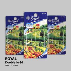 Голки двосторонні вишивальні гобеленові Royal Double №24
