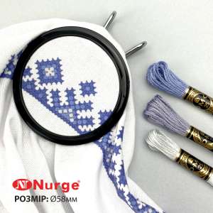 П'яльця NURGE пружинні металеві (58 мм) 160-3
