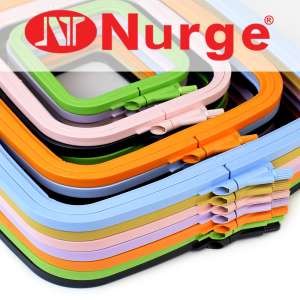 Nurge пластикові з гвинтом (квадрат)