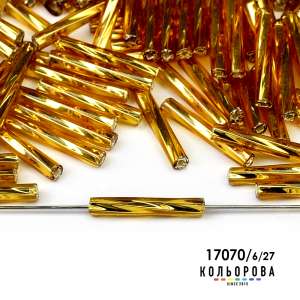 Стеклярус Preciosa 35127/17070/6"