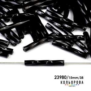 Стеклярус Preciosa 35138/23980/15mm