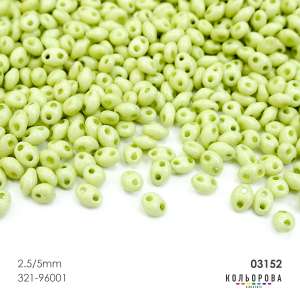 Preciosa TWINS (2.5x5 mm) 03152#