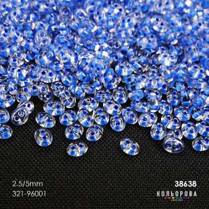 Preciosa TWINS (2.5x5 mm) 38638#