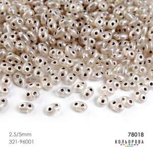 Preciosa TWINS (2.5x5 mm) 78018#