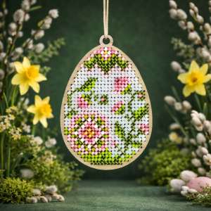 Набір для вишивки Великодньої іграшки D-10 «Великодня Писанка»