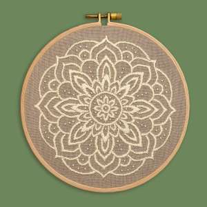 Набор для вышивания GL-2 Мандала «Внутренний свет» Ø170 мм