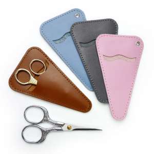 LEATHER CASES FOR SCISSORS (8x13.5 CM)