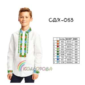 Сорочка детская (мальчики 5-10 лет) СДХ-053