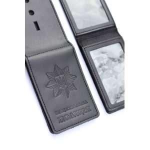 National Police Cover with Badge Slot