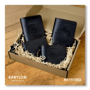 Набір обкладинок: військовий квиток, УБД, посвідчення водія та Паспорт