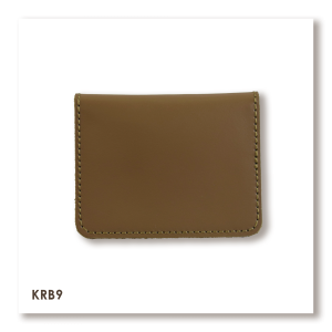 Хаки базовый кожаный кардхолдер