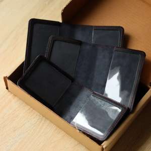 Set of covers: military ID, UBD certificate and passport