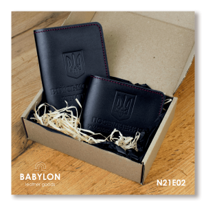 Набір обкладинок: військовий квиток та УБД