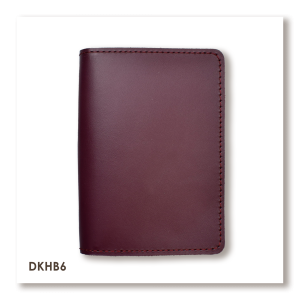 Бордовый базовый кожаный докхолдер