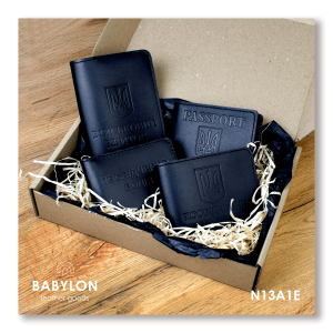 Набір обкладинок: військовий квиток, УБД, посвідчення водія та ID-passport