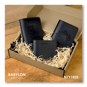 Набір обкладинок: військовий квиток, УБД та Паспорт