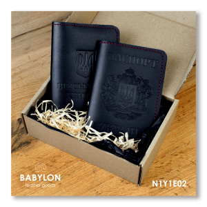 Набір обкладинок: військовий квиток та Паспорт