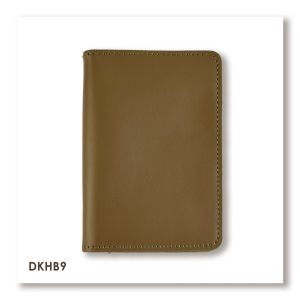 Хаки базовый кожаный докхолдер