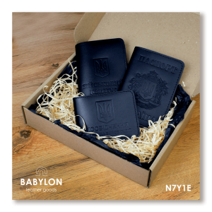 Набір обкладинок: військовий квиток, УБД та Паспорт