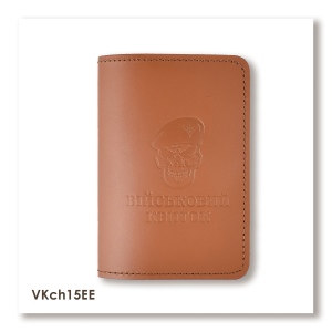 Обложка для военного билета Череп ДШВ