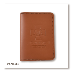 Обложка для военного билета с эмблемой НГУ