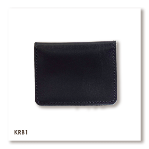 Черный базовый кожаный картхолдер