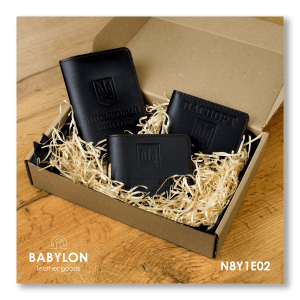 Набір обкладинок: військовий квиток, УБД та ID-паспорт