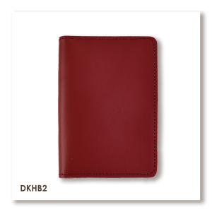 Красный базовый кожаный докхолдер