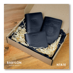 Набір обкладинок: військовий квиток, УБД та Passport