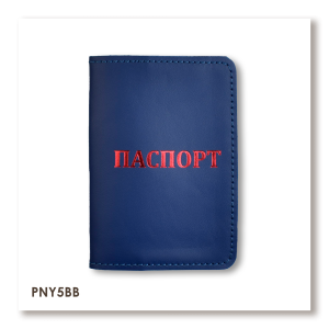 Обкладинка для паспорта з написом ПАСПОРТ