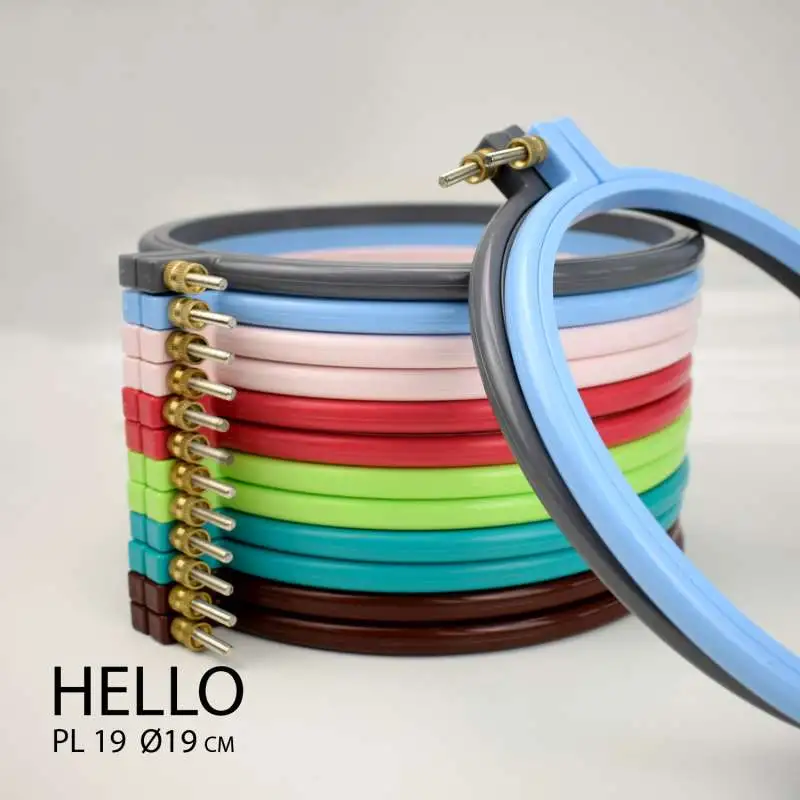 Пяльцы пластиковые HELLO PL 19