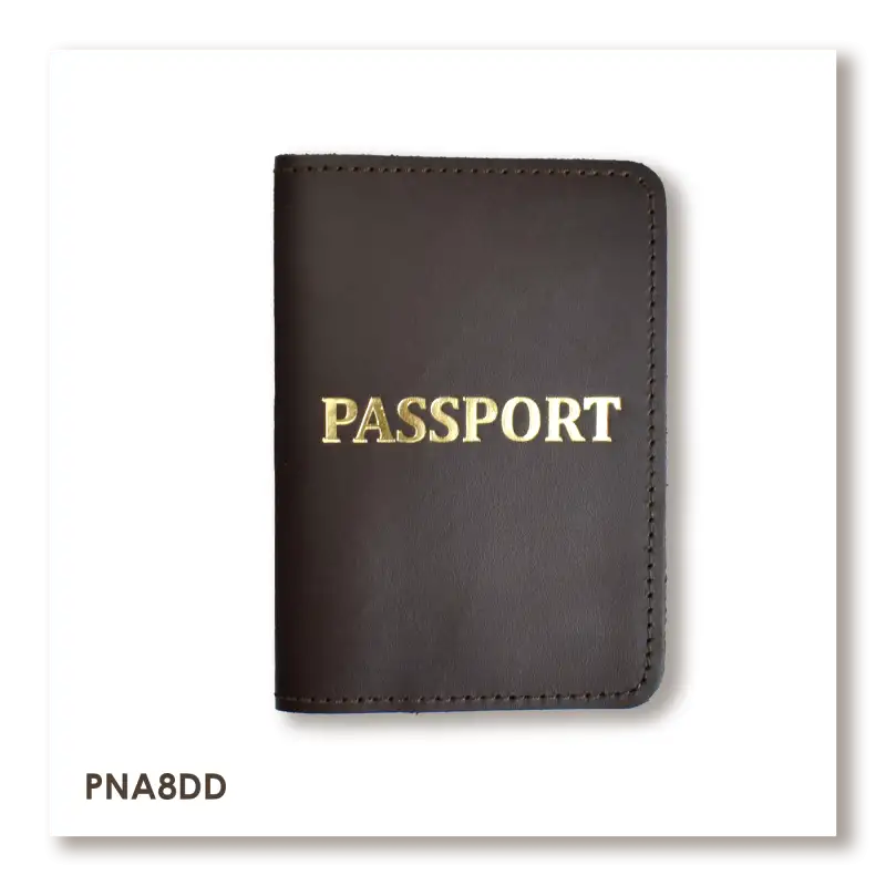 Passport Cover with 'PASSPORT' Inscription