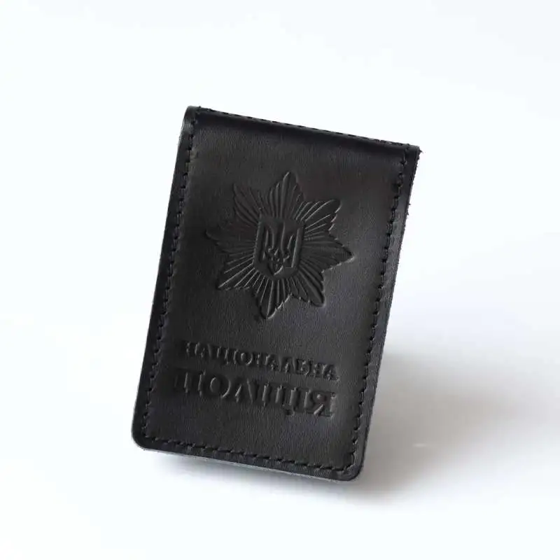 National Police Cover with Badge Slot