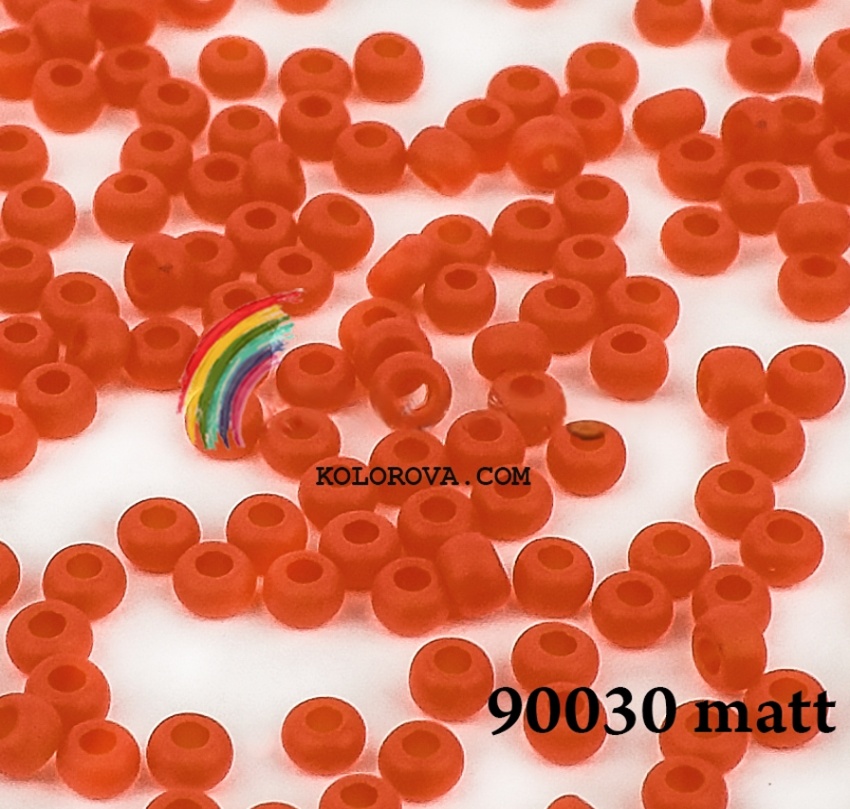 Чеський бісер Preciosa 90030 matt - оптом і в роздріб | ТМ Кольорова