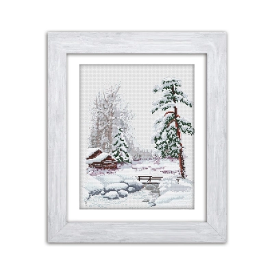 Embroidery Kit N 008 "Winter"