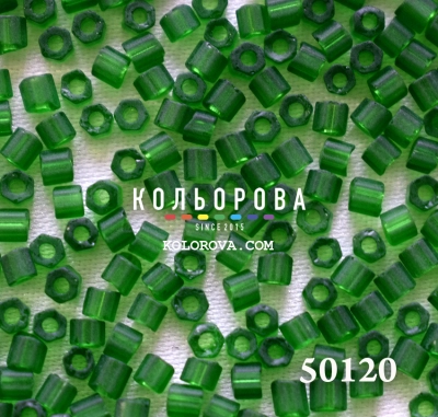 Preciosa 50120 matte 10/0 (cut beads)