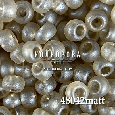 Preciosa 48042 матовий 10/0