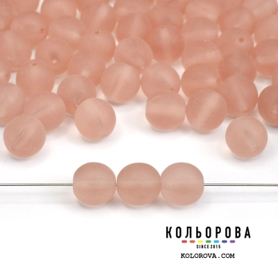 16.Preciosa bead 70110 Rosaline matt (8 mm)