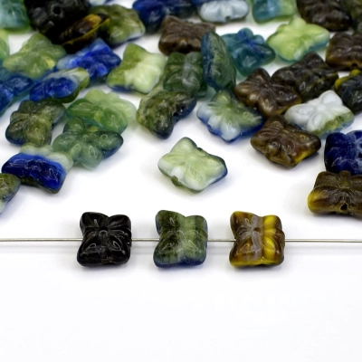 65.Preciosa намистина mix (8х10 мм)